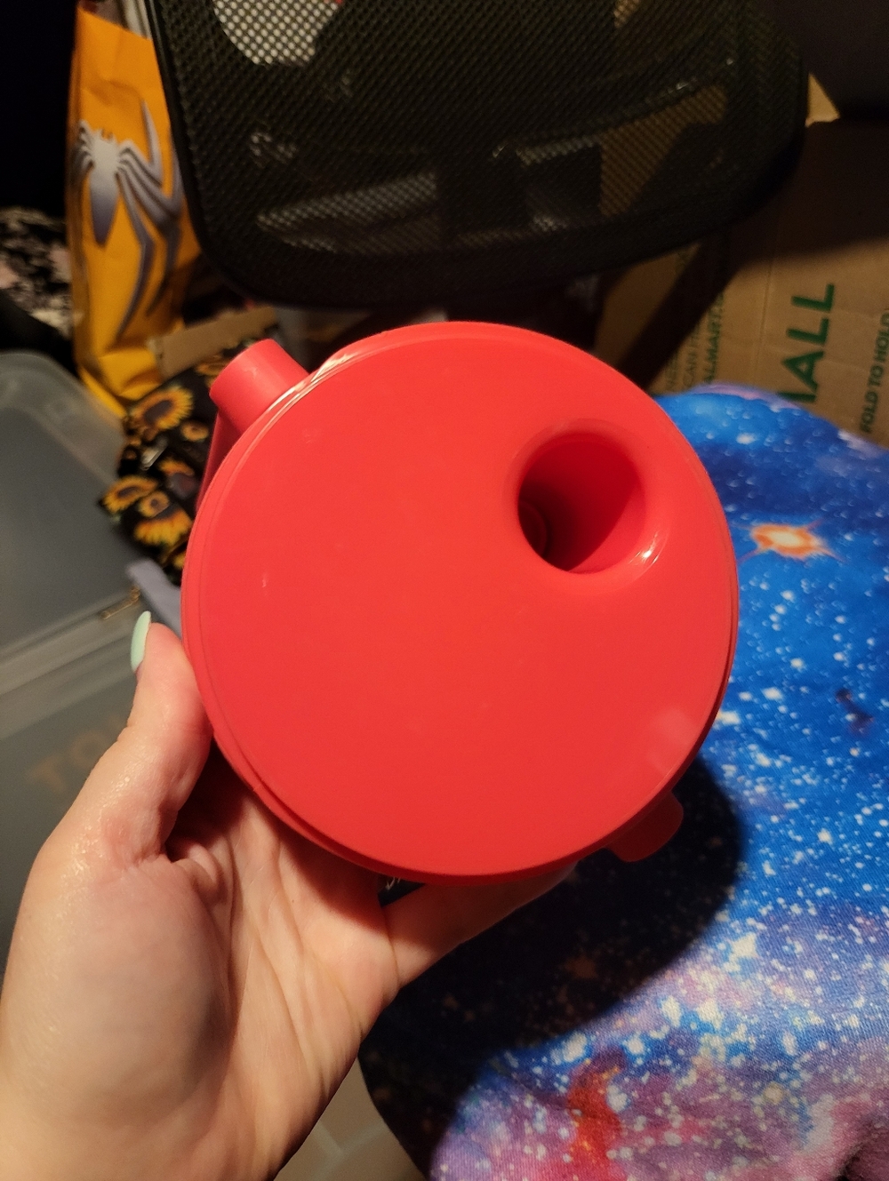 Floral Insulated Water Jug - Red and White - Picture 6 of 6